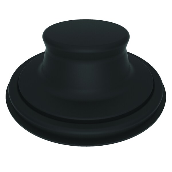 Garbage Disposer Stopper in Flat Black